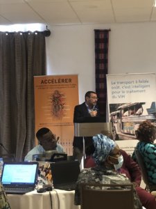 Partage d’expériences avec les pays de la zone Afrique de l’Ouest et les consultants impliqués dans le développement des nouvelles subventions du Fonds mondial.