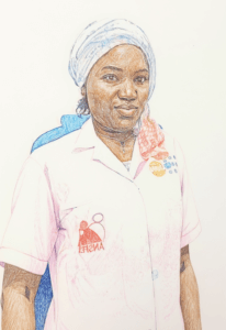 Meet Dieye Sokhna Babou, head midwife in Popenguine, Senegal